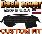 Fits 2007-2008 NISSAN MAXIMA DASH COVER MAT DASHBOARD PAD / BLACK