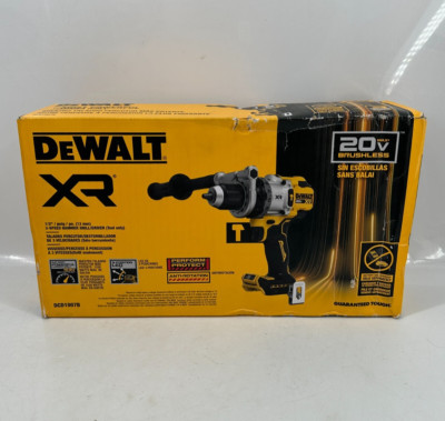 DeWALT DCD1007B 20V Cordless 3-Speed Brushless Hammer Drill Driver 20 Volt XR