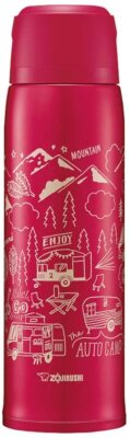 Zojirushi Red Thermo Bottle Stainless Steel Mug, 1 Count , SJJS10RA  33 Ounces
