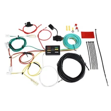 Trailer Wiring Harness 3 To 2 Adapter Custom Vehicle Side For Toyota Mazda
