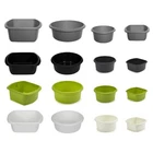 New Plastic Small & Large Round / Rectangular Washing Up Bowl Basin Sink Kitchen
