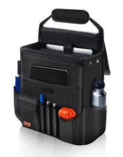 Hanging Car Front Seat Storage Organizer Bag - Multiple Pockets Car Office Bag