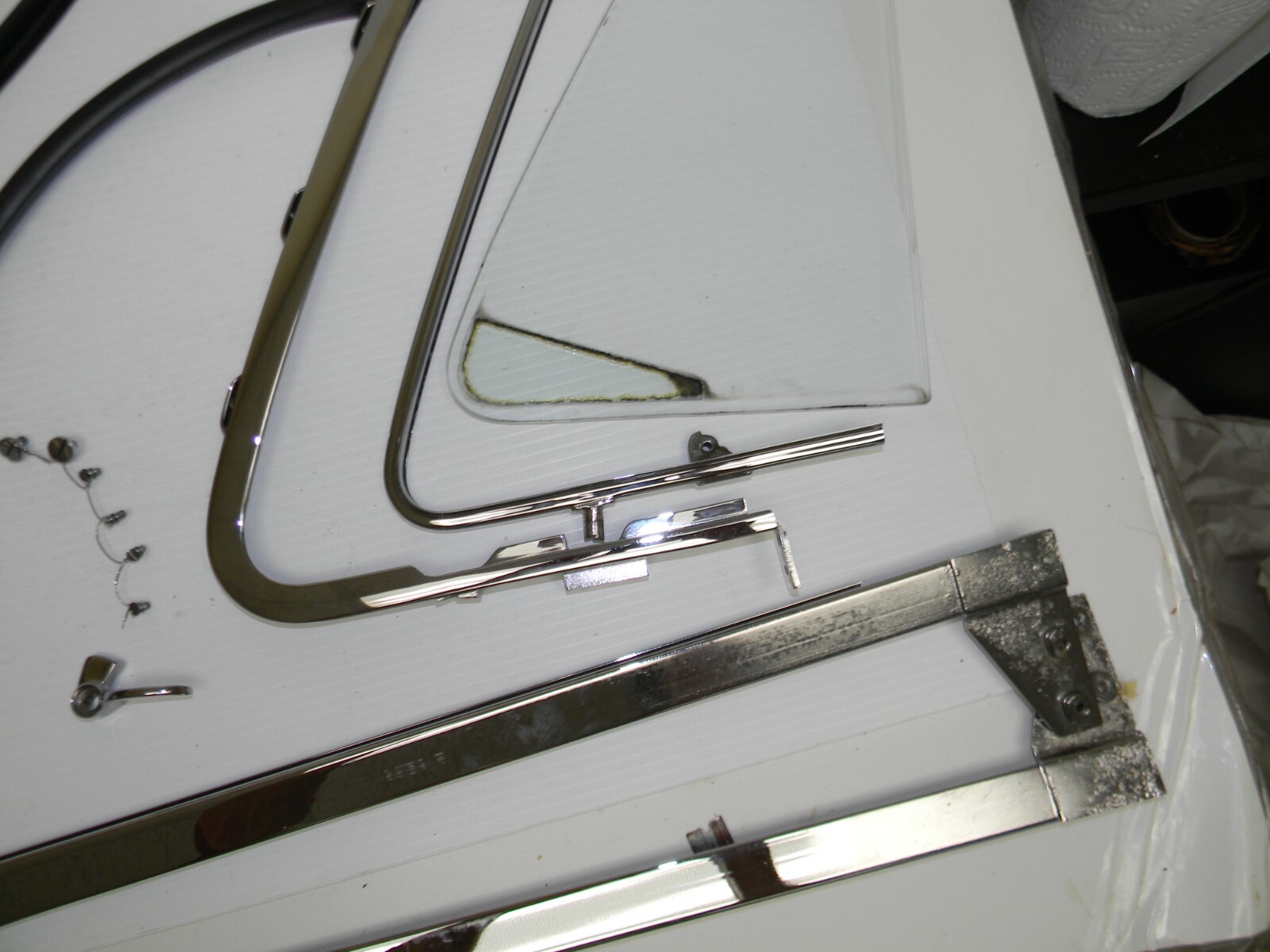 RECHROMED 1946-1955 Bentley MkVI MK6  R Type & Rolls Royce L&R Vent Windows