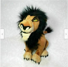 New Disney Store The Lion King Scar 13" Plush Stuffed Toy