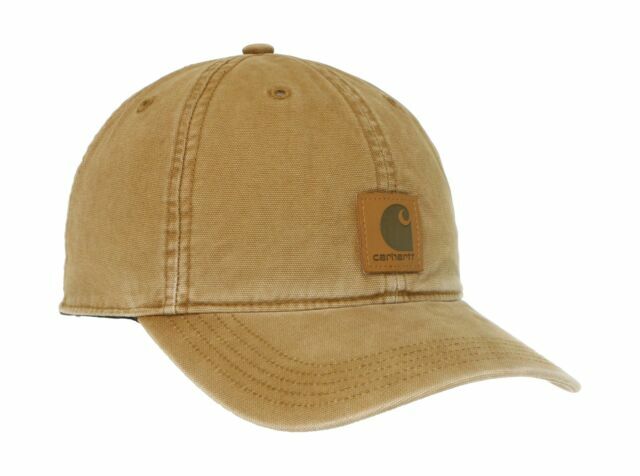 Carhartt Odessa Mens Canvas Cap in Brown One Size 100289-211