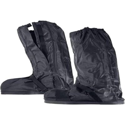 Tucano Urbano Motorcycle Waterproof Overshoes Over Boots Black