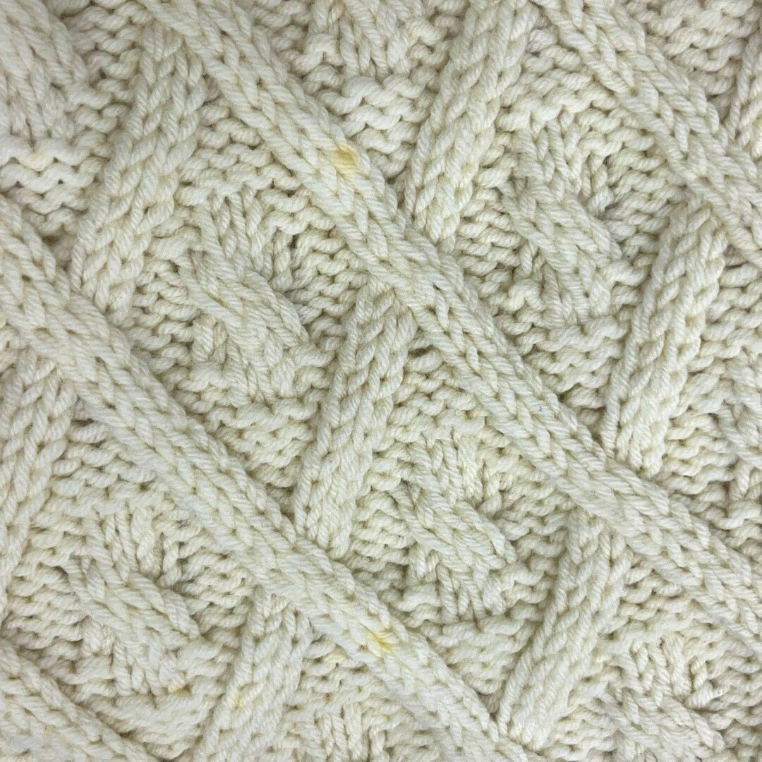 AURALEE 19AW HARD TWIST MERINO ARAN KNIT VEST A9AV04FM IVORY AURALEE 19AW HARD TWIST MERINO ARAN KNIT VEST A9AV04FM IVORY