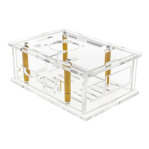 for Orange pi 5 Max acrylic case fan heat sink protective M3D8 T7N7 case J1R6