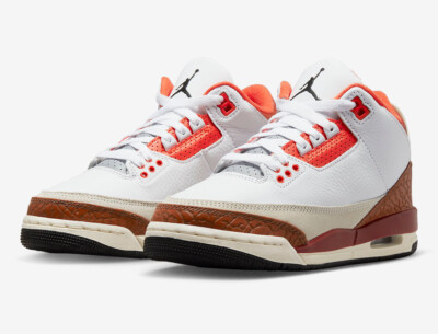 Nike Air Jordan 3 Retro SE Dunk On Mars GS Sneaker Schuhe 39 US 6.5Y DV7028-108