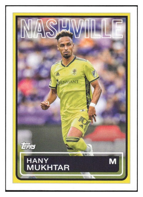 HANY MUKHTAR 2023 Topps Major League Soccer 1983 Futbol #83T-18 MLS ID:87986