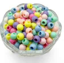 10mm 12mm 14mm 16mm 18mm 20mm Acrylic large hole color bead jewelry accessories