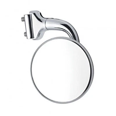 Universal 4" Curved Arm Peep Mirror Chevy Ford GMC Street Rod Vintage Cars