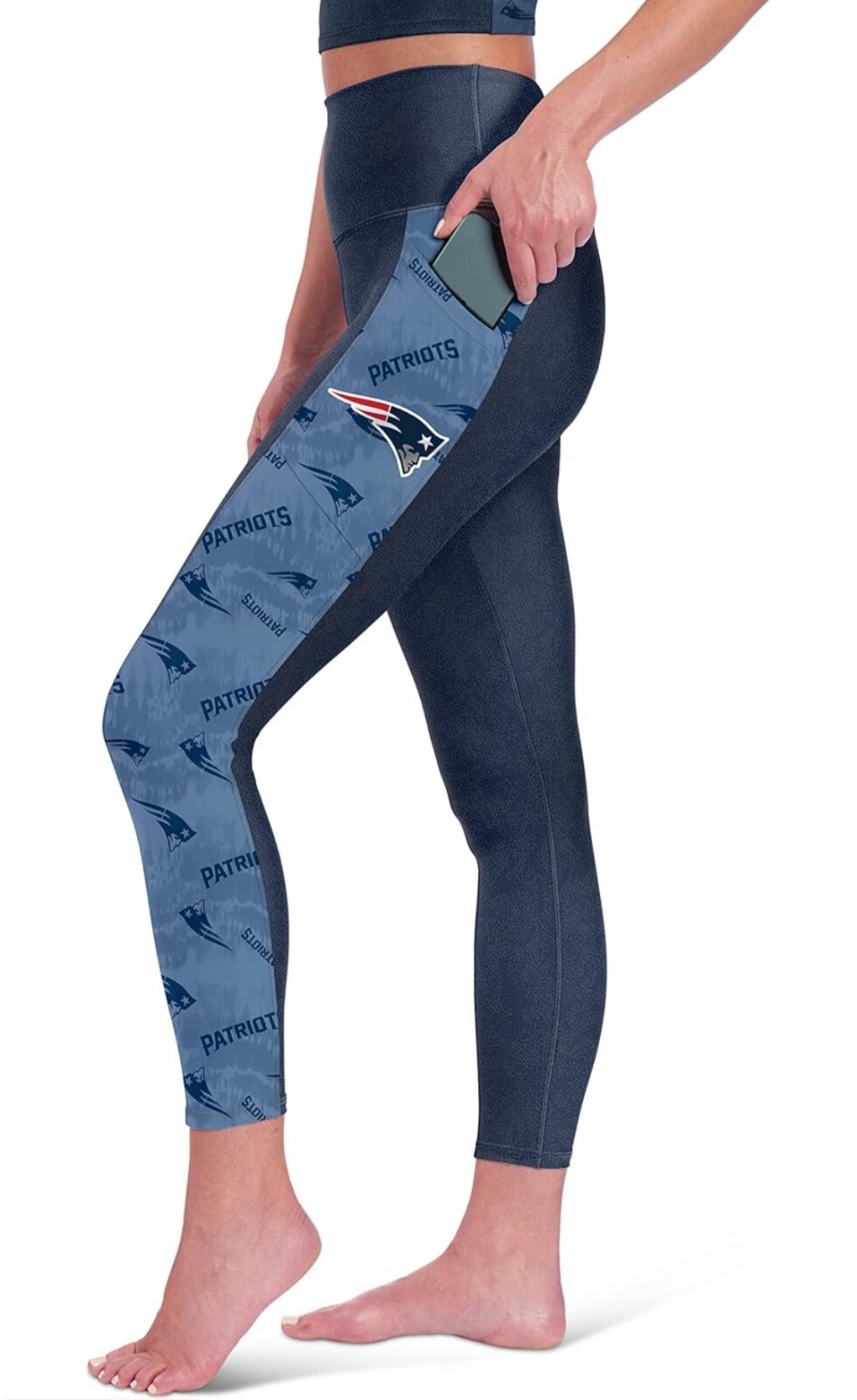 Leggings Conjunto Certo By Northwest NFL para Mujer New England Patriots, Marina, M-image
