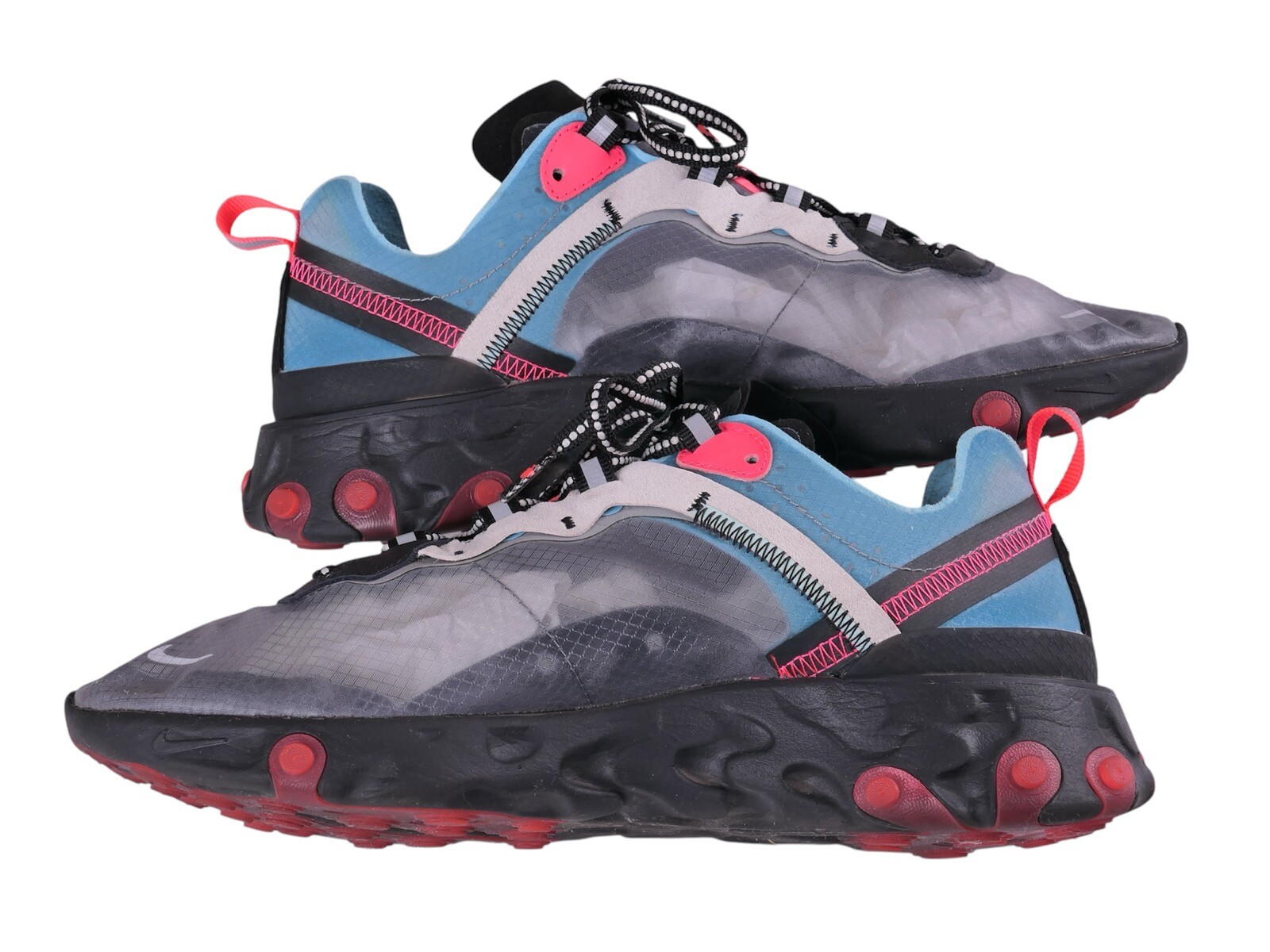 Nike 2018 React Element 87 Solar Red Sneakers Sho… - image 8