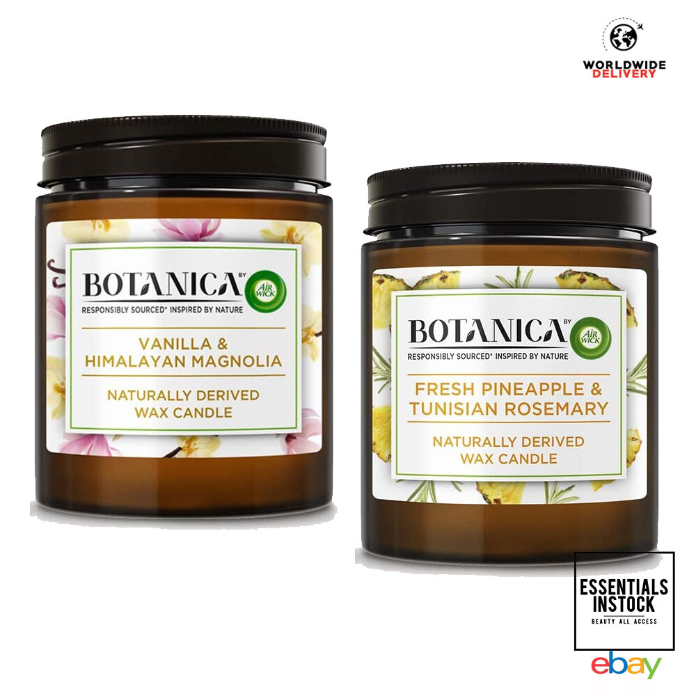Botanica by Air Wick Air Freshener Naturally Derived Wax Candle