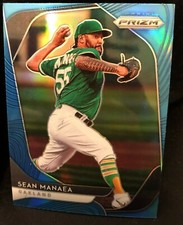 Sean Manaea(Oakland Athletics)2020 Panini Blue Wave Prizm Baseball Card