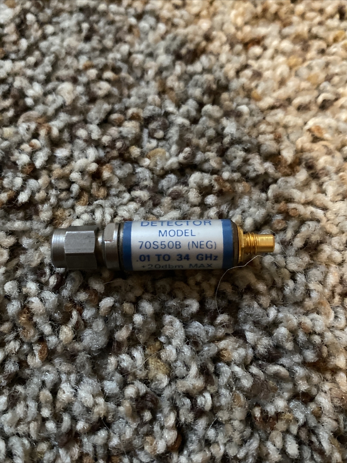 WILTRON 70S50B 0.01-34GHz 3.5mm-SMC High Frequency Coaxial RF Microwave Detector