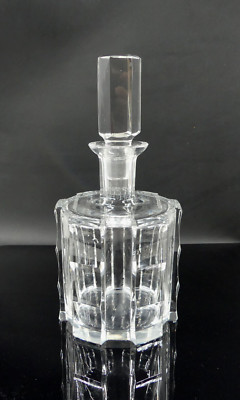 Orrefors seltene Karaffe Decanter in Bambusoptik 1950er