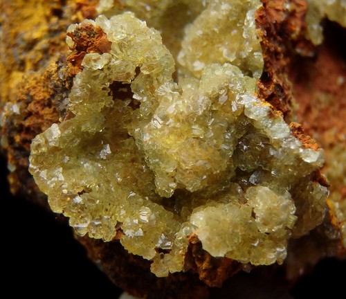 ADAMITE green crystals -- GREECE Attica LAVRION Kamariza - Hilarion Mine /pj865 - Picture 7 of 12