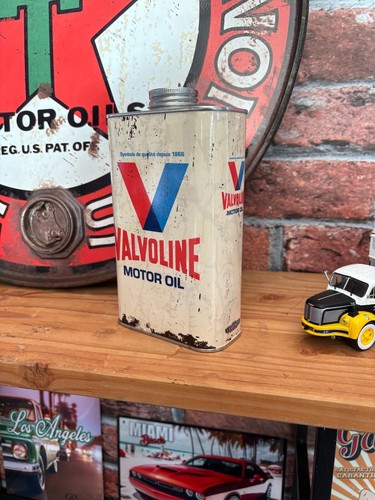 1L Vintage Valvoline Öl Kanister Deko Garage Vintage Sammlung Pub - Bild 3 von 3