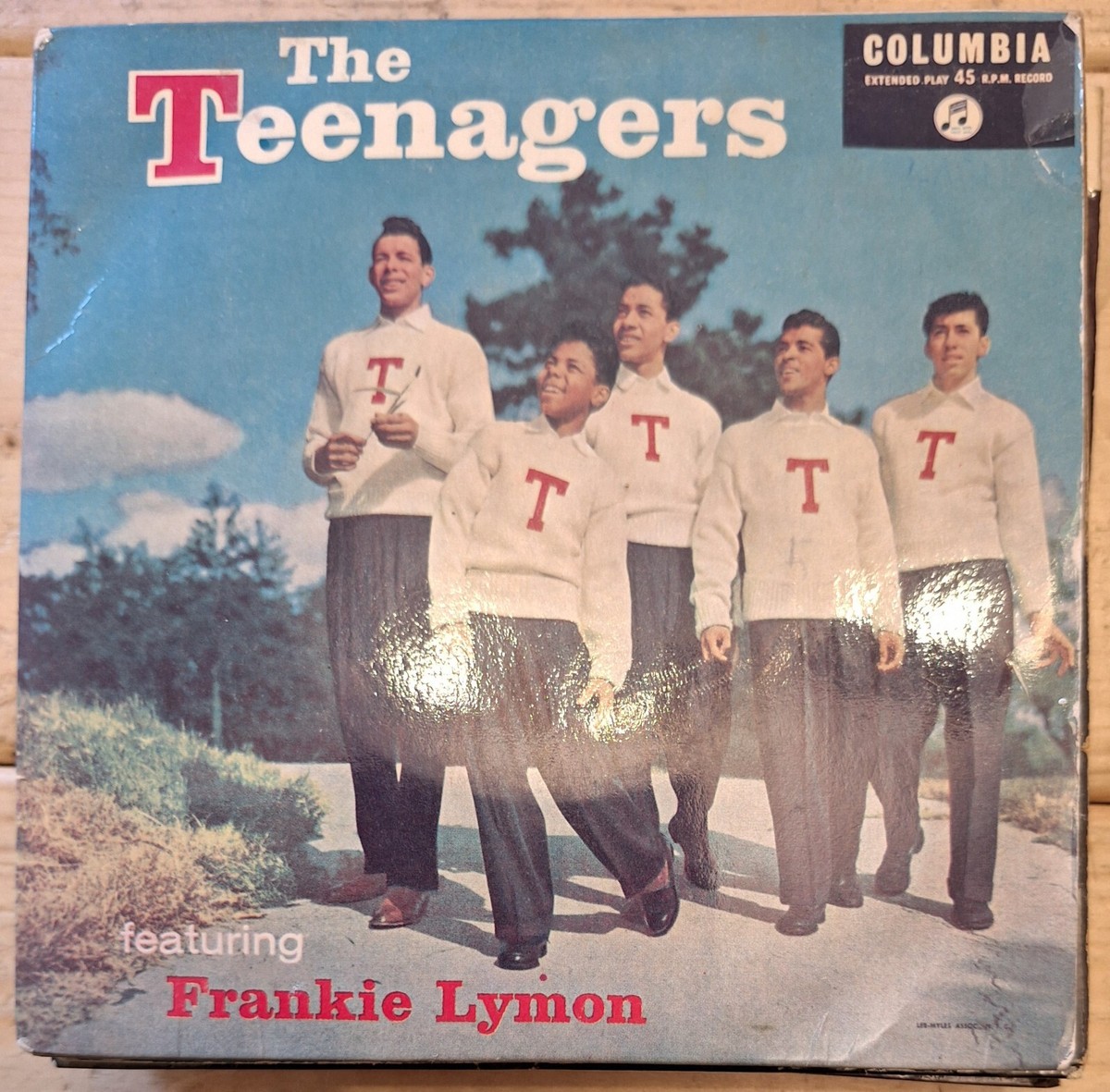 FRANKIE LYMON & THE TEENAGERS The Teenagers Columbia SEG 7694