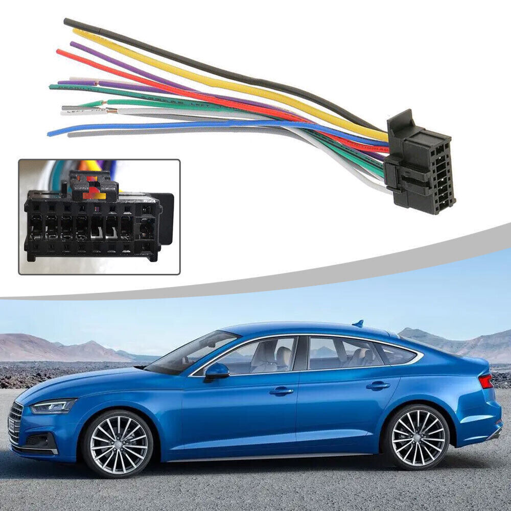 Replacement Wire Harness for PIONEER Car Radio Stereo 16-Pin
