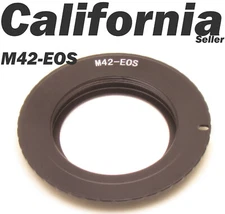 M42 Lens to Canon EOS 550D 500D 5D 7D 60D 700D Rebel T4i T3i T2i T1i XSi Adapter