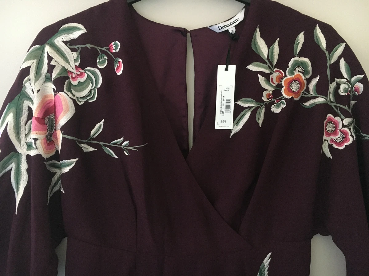 Debenhams top kimono dress