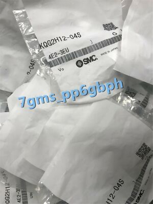 1 PCS NEW SMC KQG2H12-04S stainless steel quick coupling #F7