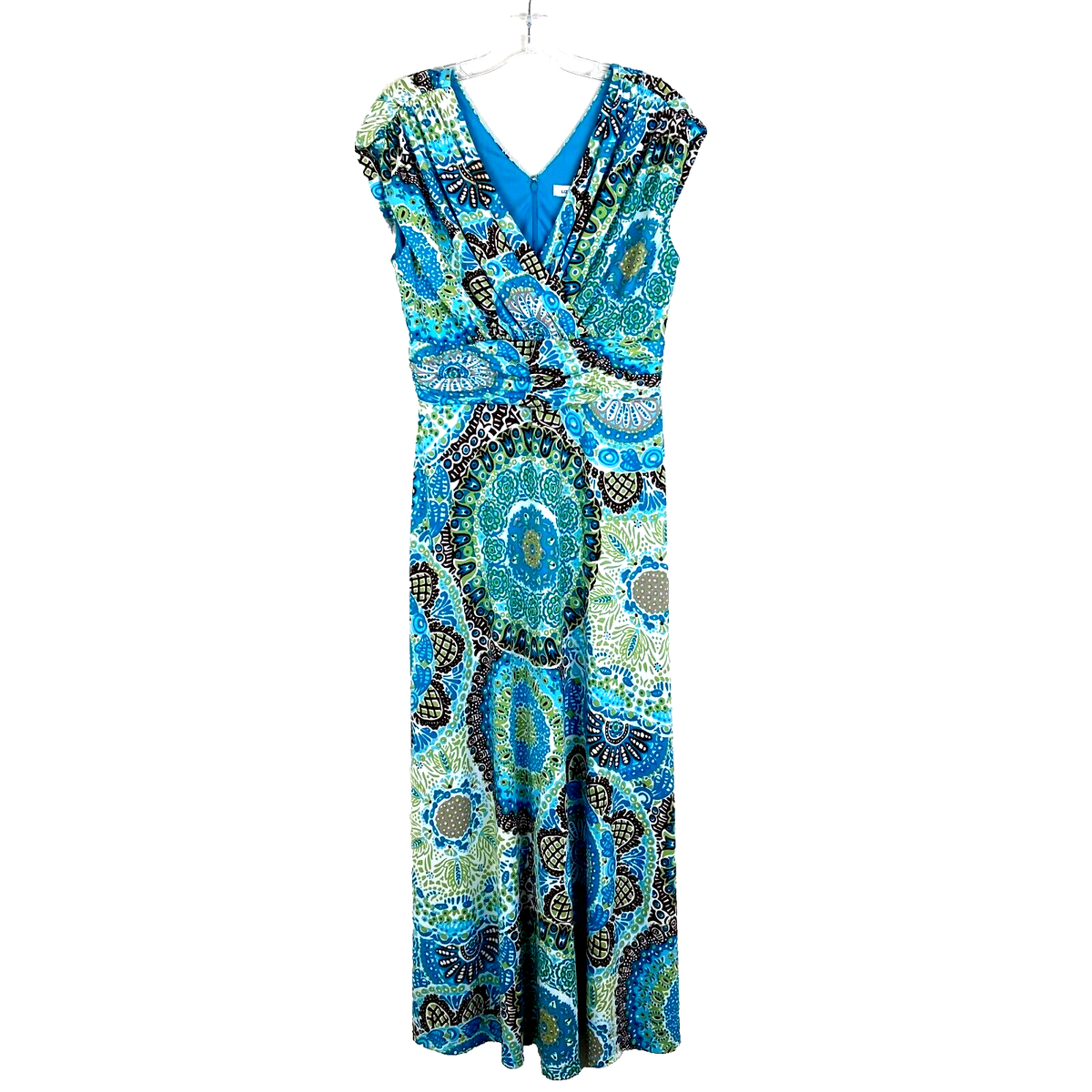 cotton linen loose maxi dress White Cotton Linen Women Retro Maxi Dress 2864 main image 1