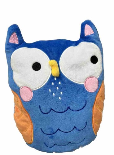 YoYo Books Snuggle Owl Plush Book Baby Children Blue Orange