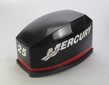 9163T19 Mercury Black  Cowl  20 25 HP 1988-1998 2-Cyl 2-Stroke