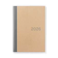 NEW MUJI 2026 B6 Monthly Planner Starting December 2025 84854491 NEW Brown