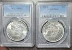 Morgan Silver Dollar 1884-O 1902-O $1 PCGS MS62 New Orleans Lot