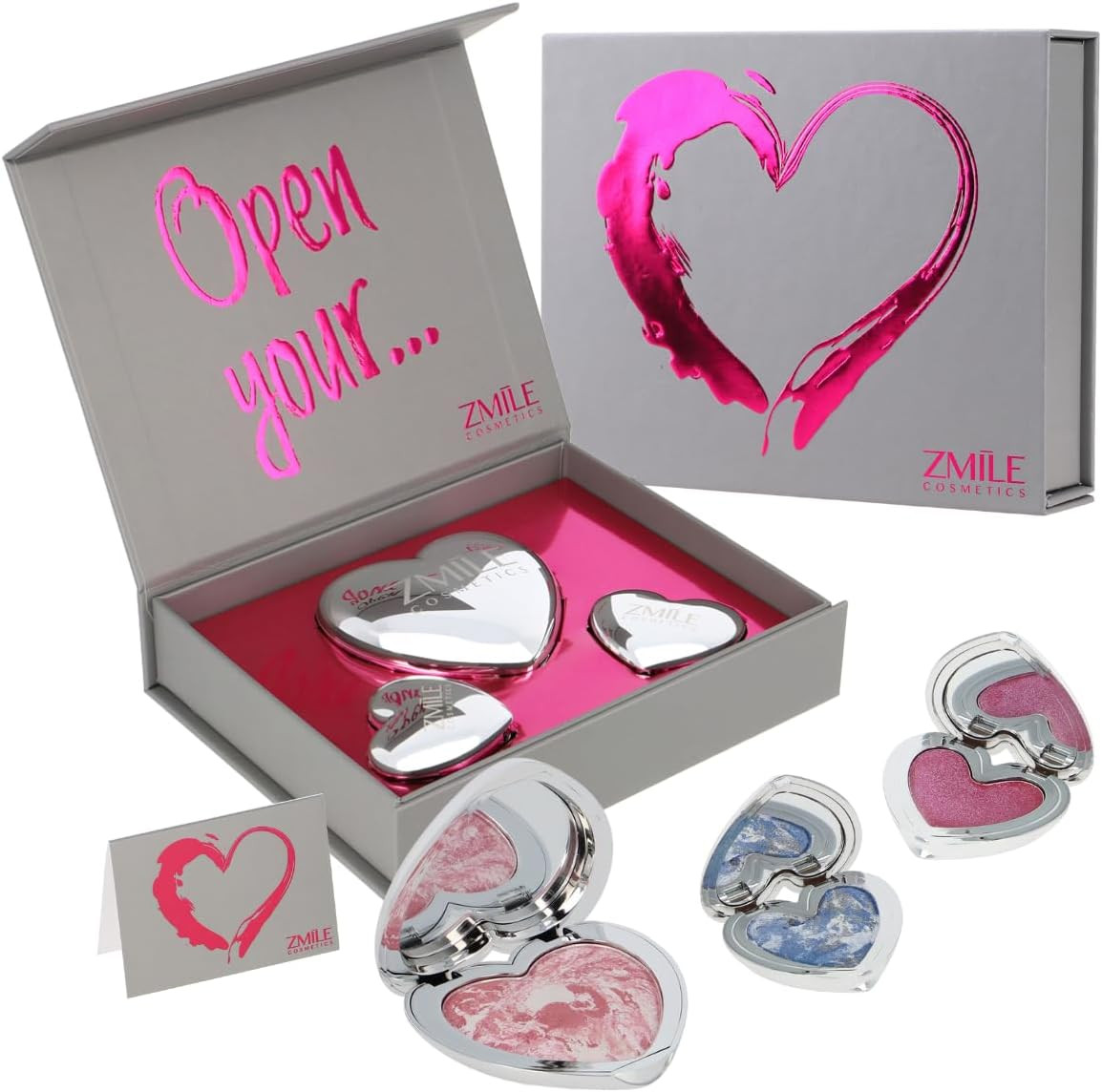 Coffret Cadeau Sweethearts Orchid Love rose : coffret soin corps et bien-être aromatique