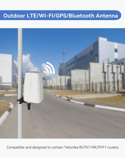 Teltonika PR1IC970 Aussenbereich LTE/Wi-Fi/GPS/Bluetooth Antenne und wasserdichte Enc... - Bild 2 von 7