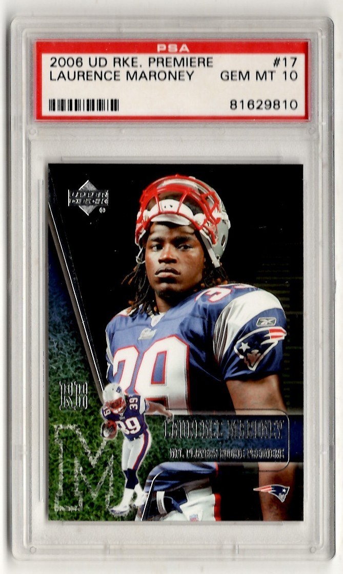 Laurence Maroney Upper Deck Rookie Premiere #17 Base