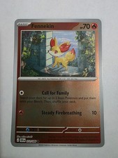 Pokemon Chaos Rising Reverse Holo Fennekin 11/86 common NM