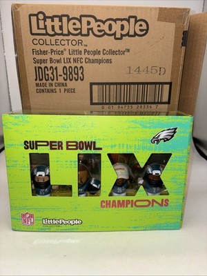 Philadelphia Eagles Super Bowl LIX Little People Collector Special Edition New