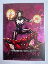 2024 UD Marvel Marvel Renditions Spiderman Pink SHRIEK 087/199
