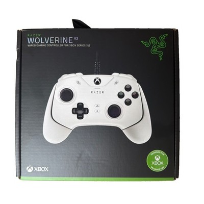 * Razer Wolverine V2 Gaming Controller Gamepad USB Xbox PC Weiß