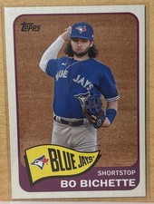 2021 Topps Series 2 Baseball Bo Bichette 1965 Redux #T65-47 Toronto Blue Jays