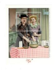 Mongolia 2000 - I love Lucy - Souvenir Stamp Sheet - Scott #2454 - MNH