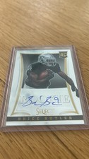 2013 Panini Select Rookie Auto /499 Brice Butler #234 Auto RC Oakland Raiders