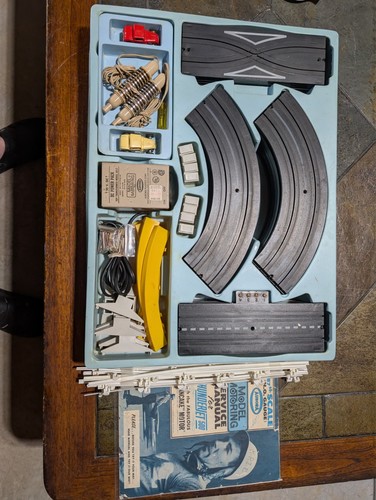 60's Aurora Tjet Hot Rods  HO Slot Car Set