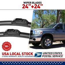 OEM Premium Wiper Blades 24" & 24" for Dodge Ram 1500 2500 3500 2003-2009