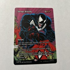 Savage Beating (Borderless) Marvel Universe Eternal-Legal Regular