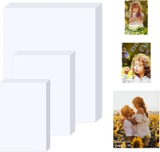 Photo Paper 4X6, 5X7, 8X10 Inch, Glossy Photo Papers 150 Sheets, Inkjet Printer