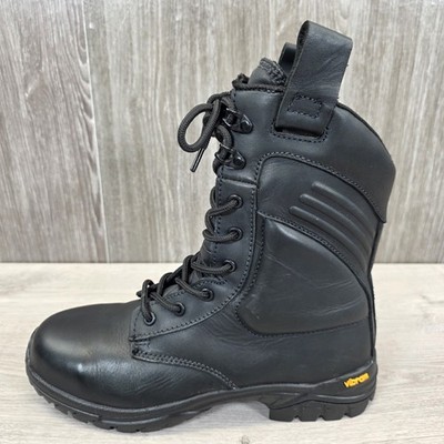 MLA Defender Typhoon Boots Herren UK 7 Schwarz Leder Vibram EU 41 Public Service