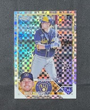 2023 Topps Chrome Brice Turang  X-Fractor RC